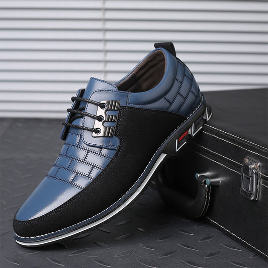 Men's All-Match Large Size Casual Leather Shoes