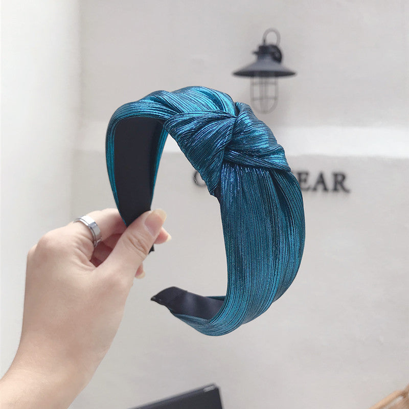 Hot stamping fabric headband
