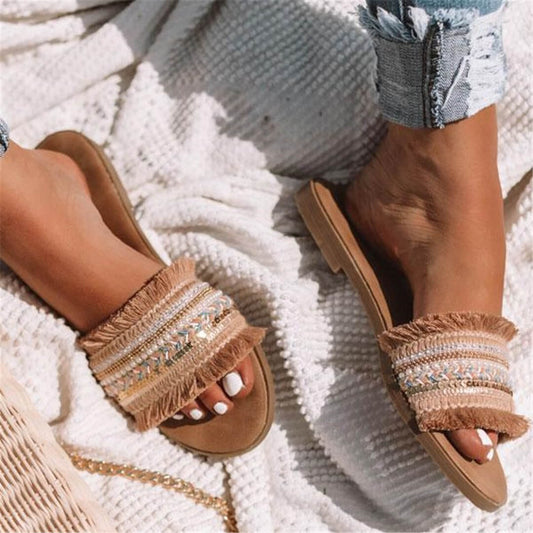 Plus Size Women's Flat Sandals And Flip Flops