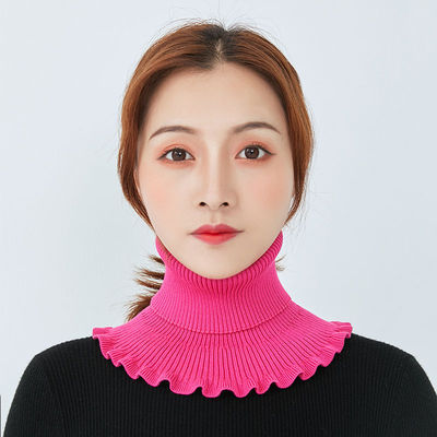 Knit fashion wool neck scarf