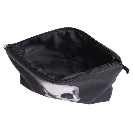 Digital Printing Skull Polyester Cosmetic Bag
