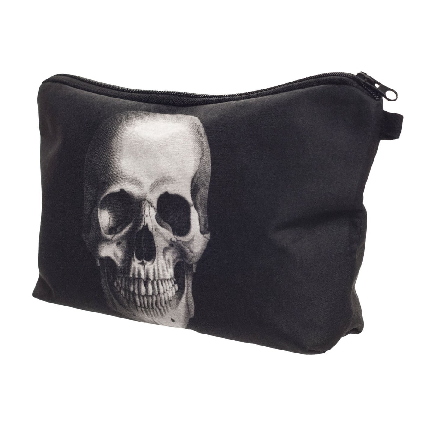 Digital Printing Skull Polyester Cosmetic Bag