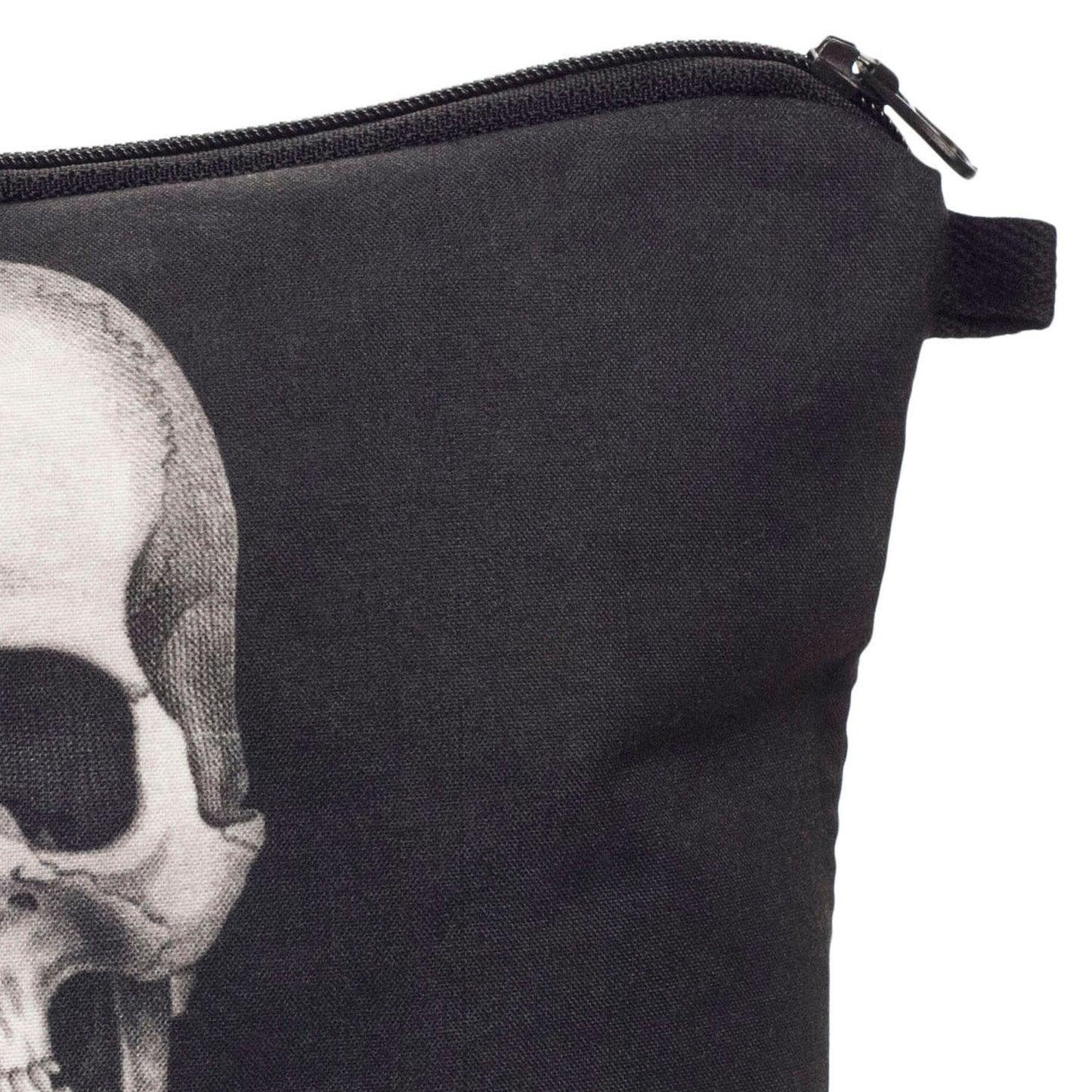 Digital Printing Skull Polyester Cosmetic Bag
