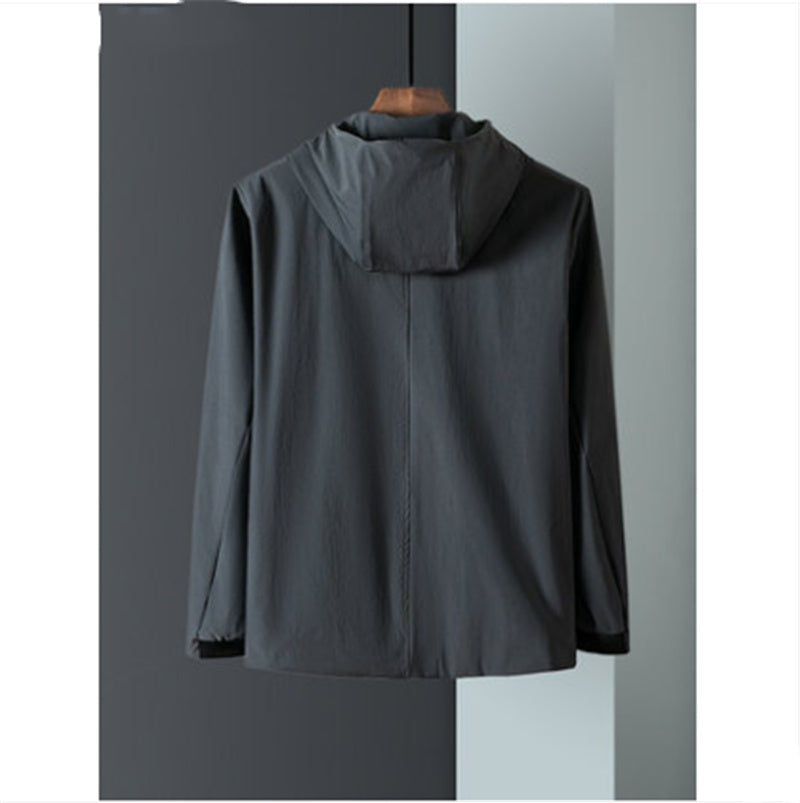 Hooded Jacket Men's Spring and Autumn New Business Casual