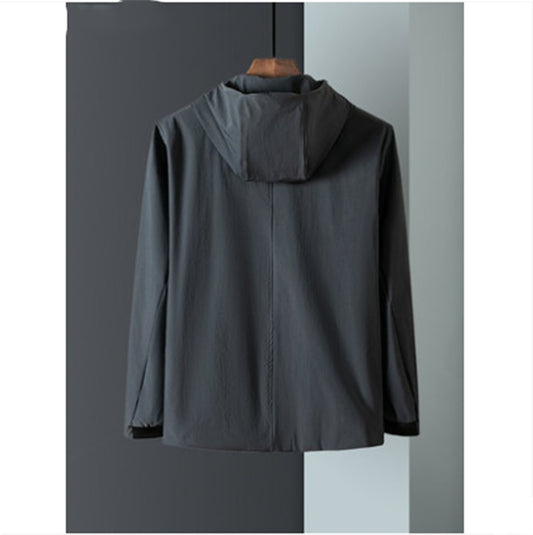 Hooded Jacket Men's Spring and Autumn New Business Casual