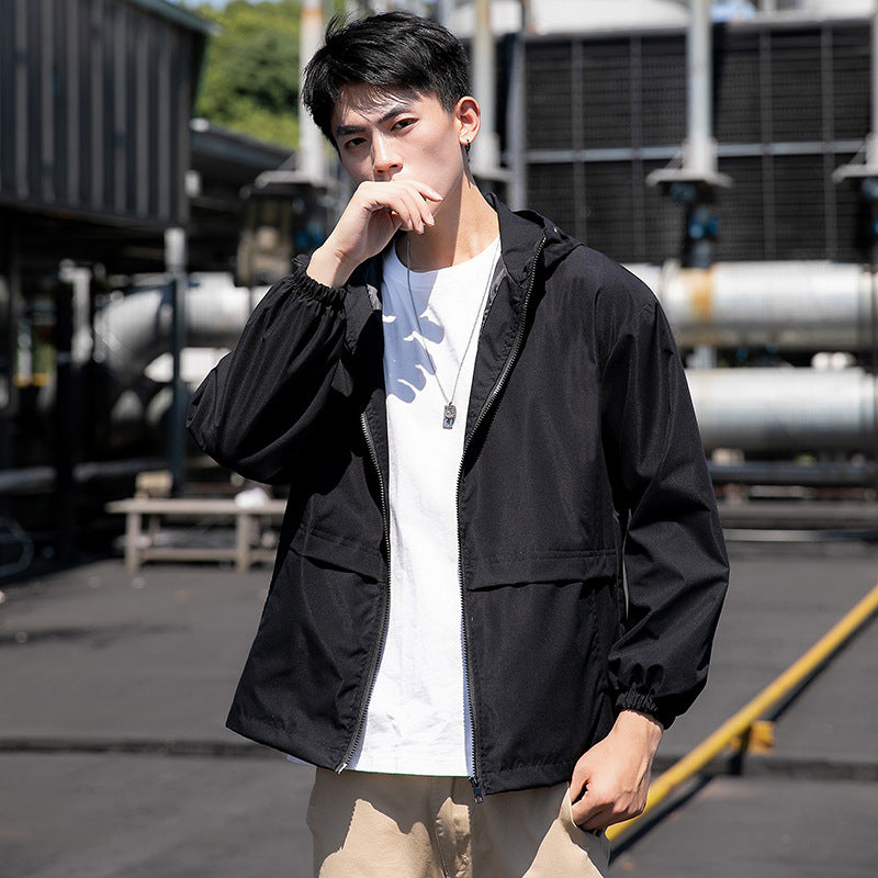 Spring And Autumn Casual Jacket Youth Student Workwear Top
