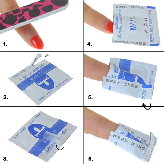 Environmentally Friendly Removal Of Phototherapy Nail Polish Glue