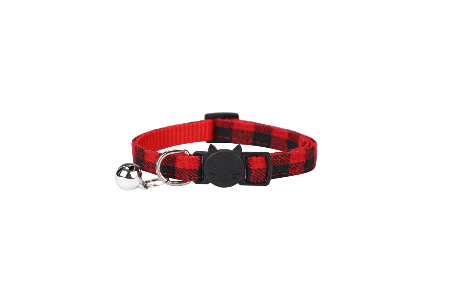 British Plaid Cat With Anti-rust Bell Collar