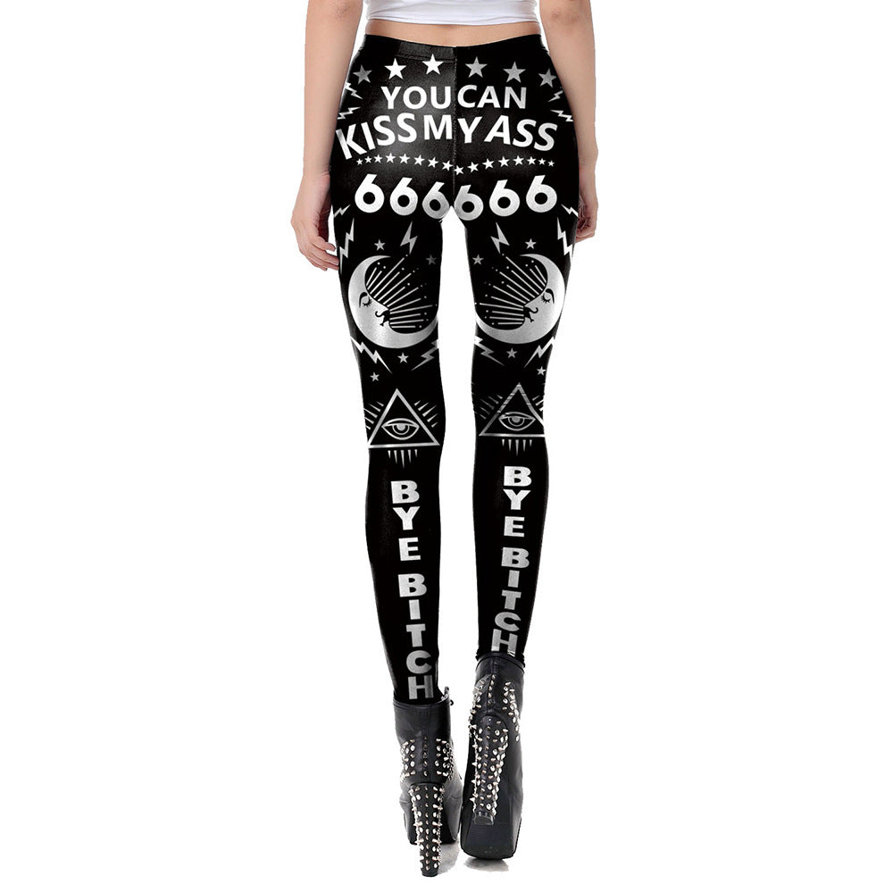 Personalized Leisure Sports Leggings Leggings With Small Feet