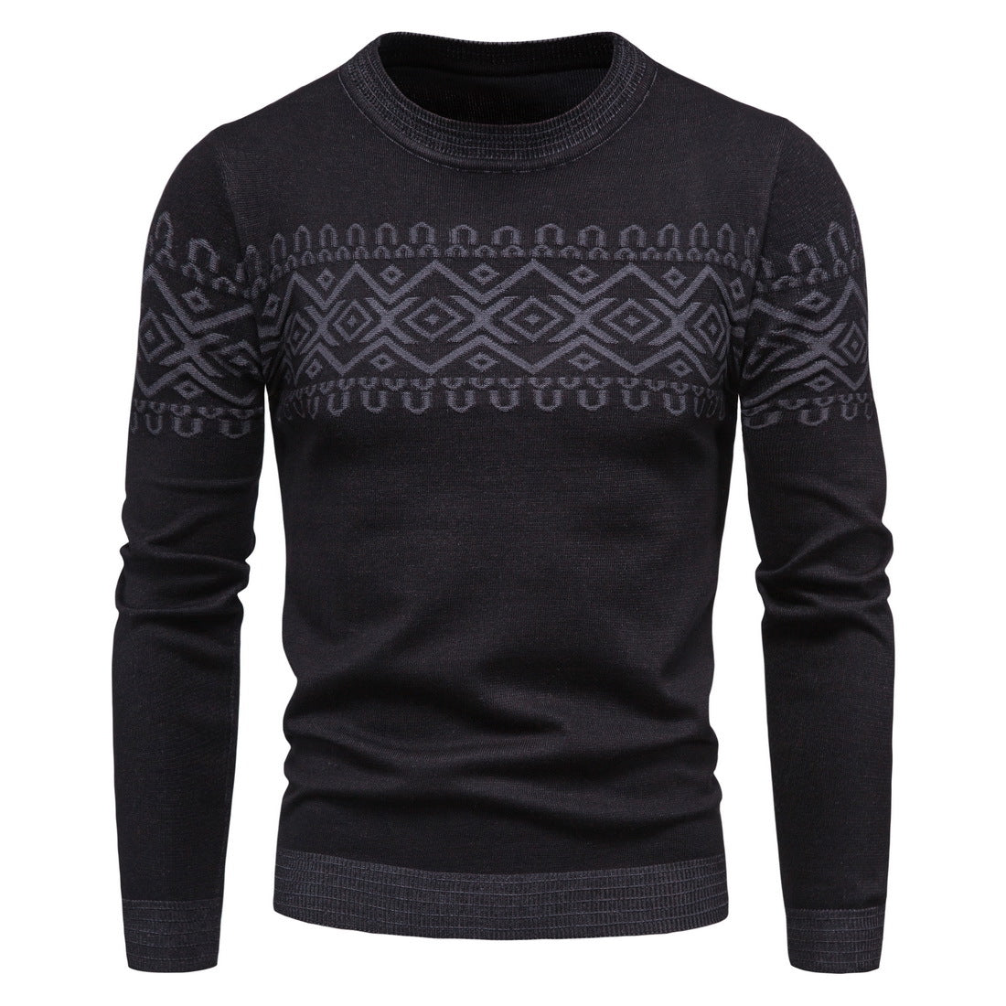 Men's Knitwear Men's Round Neck Long Sleeve Fashion Sweater Base