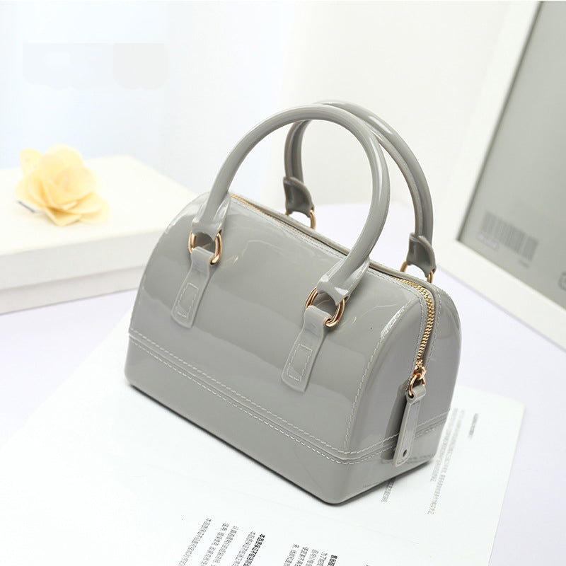 One-shoulder Messenger Portable Candy Transparent Mini Jelly Bag