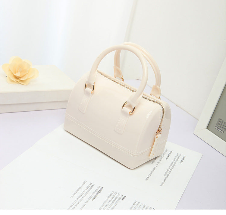One-shoulder Messenger Portable Candy Transparent Mini Jelly Bag