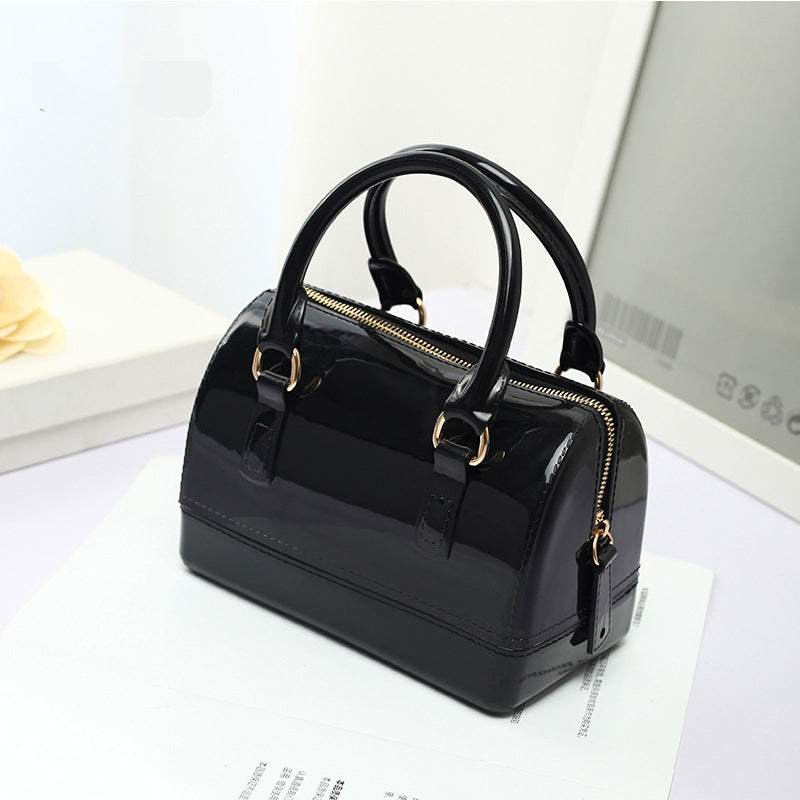 One-shoulder Messenger Portable Candy Transparent Mini Jelly Bag