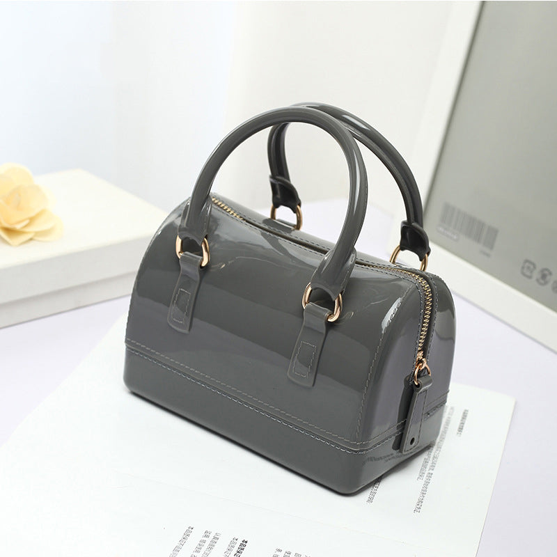 One-shoulder Messenger Portable Candy Transparent Mini Jelly Bag
