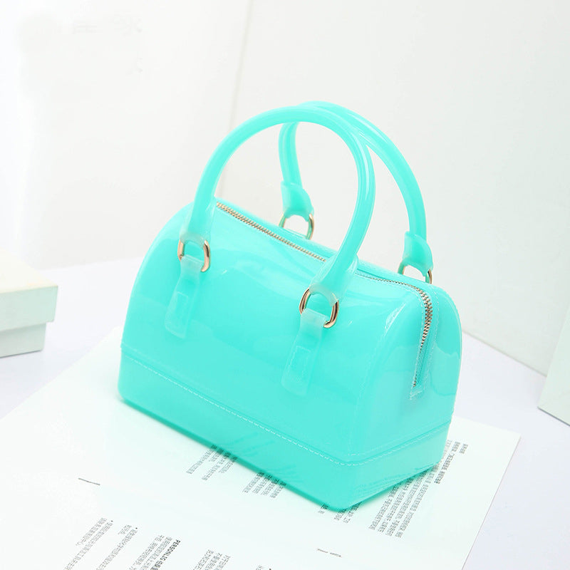 One-shoulder Messenger Portable Candy Transparent Mini Jelly Bag