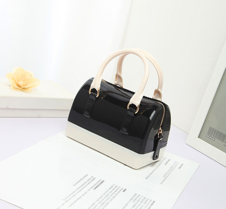 One-shoulder Messenger Portable Candy Transparent Mini Jelly Bag