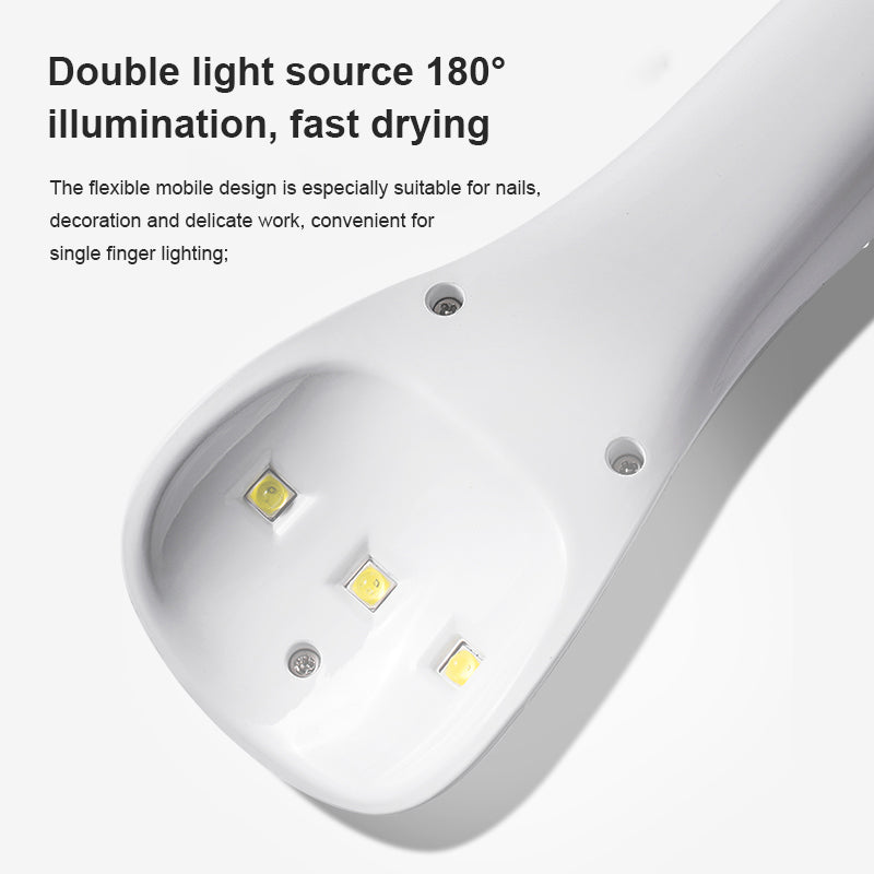 Portable Nail Lamp 5W   Nail Dryer Uv Lamp Led Handheld Micro Usb Charging Quick-Drying Nail Lamp
