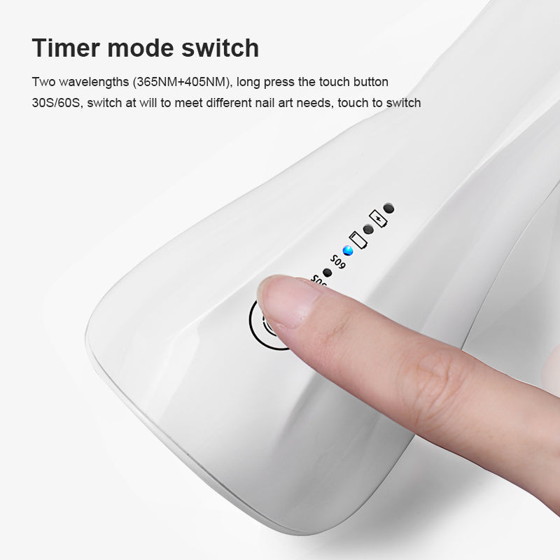 Portable Nail Lamp 5W   Nail Dryer Uv Lamp Led Handheld Micro Usb Charging Quick-Drying Nail Lamp