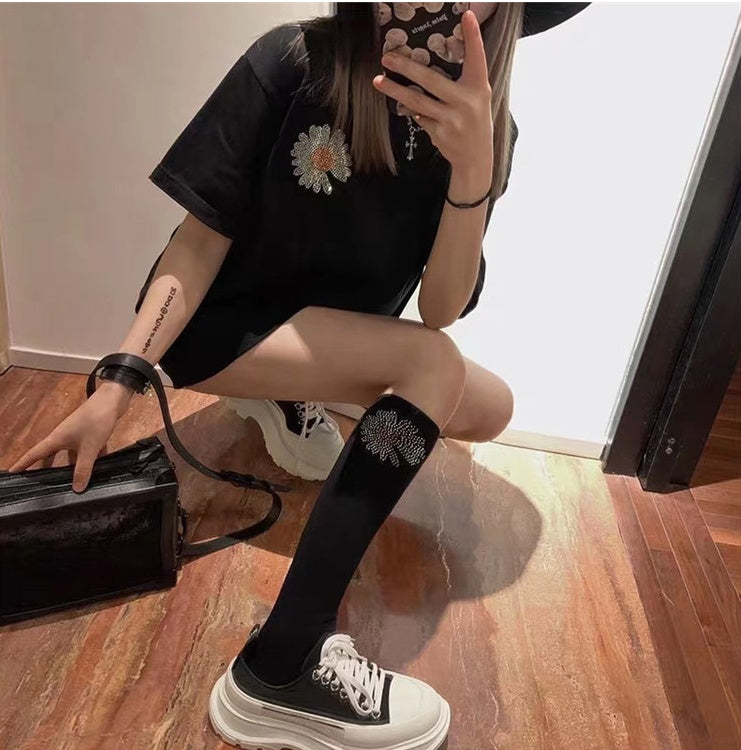 Thick-soled Shoes With Increased Canvas All-match Old Shoes