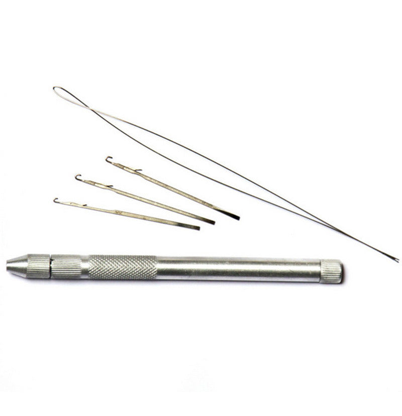 Iron Handle Crochet Set For Hairdressing