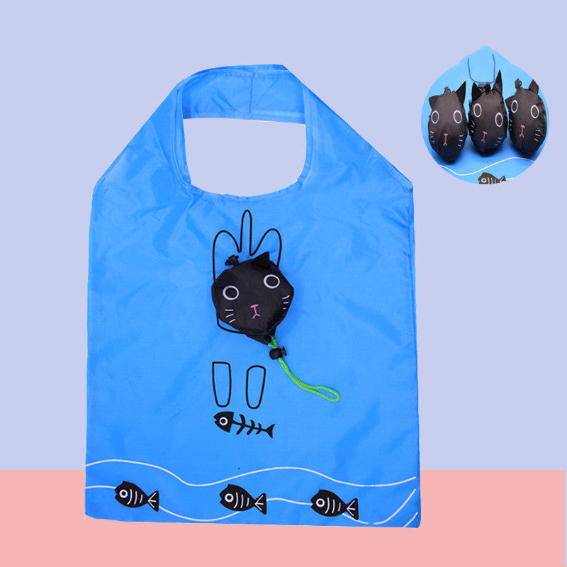 Large Strawberry Folding Shopping Bag Thick Waterproof Environmental Protection Bag
