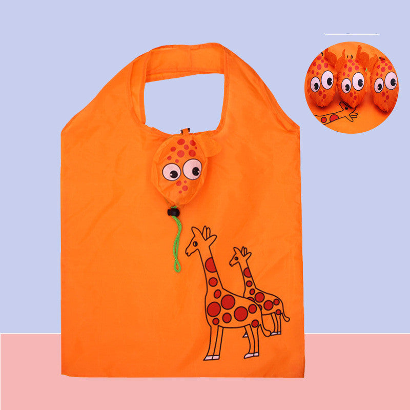Large Strawberry Folding Shopping Bag Thick Waterproof Environmental Protection Bag