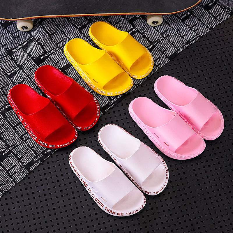 PVC Comfortable Soft Bottom Home Slippers
