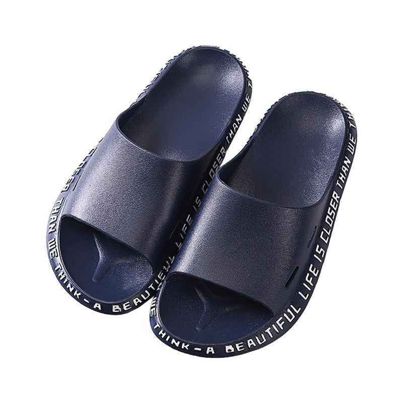PVC Comfortable Soft Bottom Home Slippers