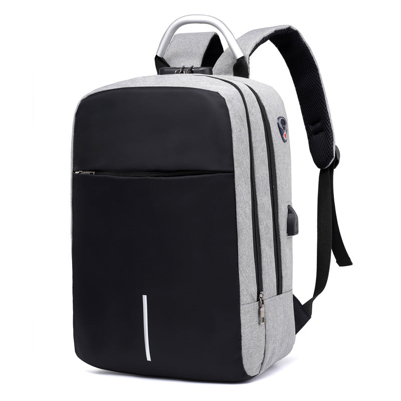 Trendy Schoolbag British Business Backpack Men's Casual Outdoor