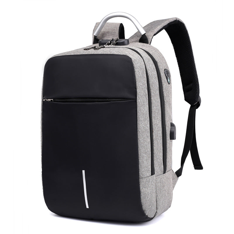 Trendy Schoolbag British Business Backpack Men's Casual Outdoor