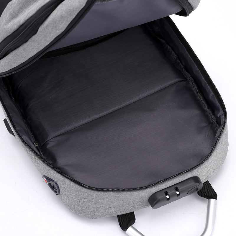 Trendy Schoolbag British Business Backpack Men's Casual Outdoor