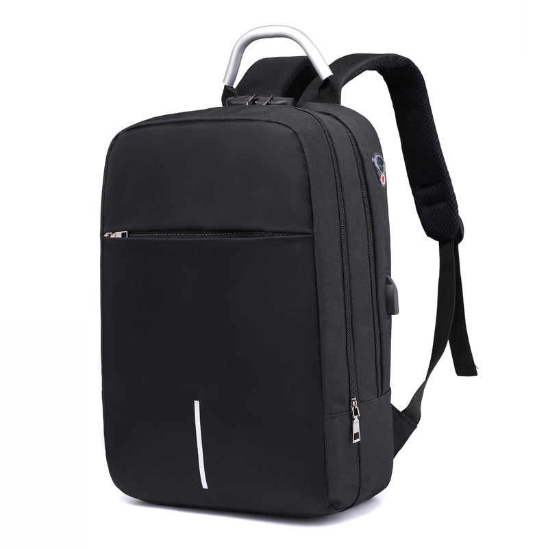 Trendy Schoolbag British Business Backpack Men's Casual Outdoor
