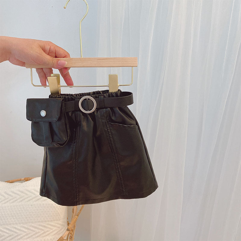 Fashionable All-match Skirt Baby Short Skirt Western Style