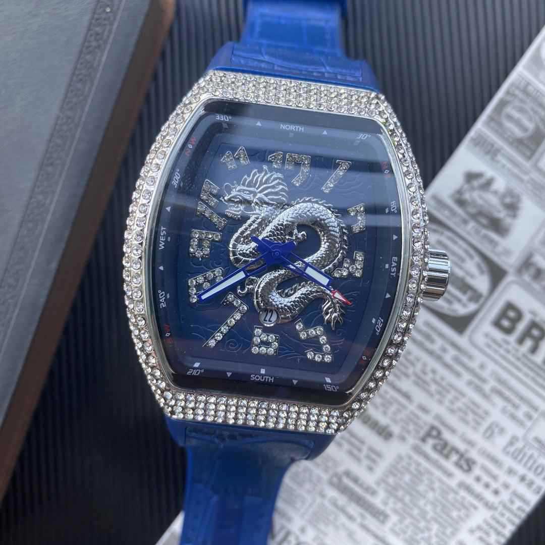 Personalized Dial High-Quality Leather Business Men's Watch