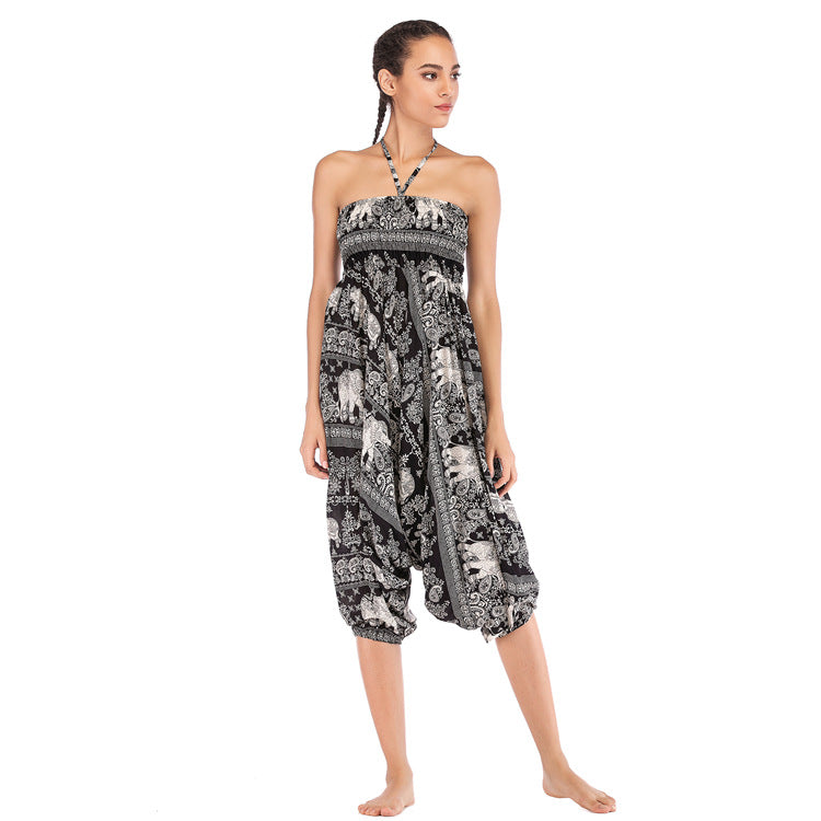 European and American Casual Yoga Pants Yoga Wear Bohemia