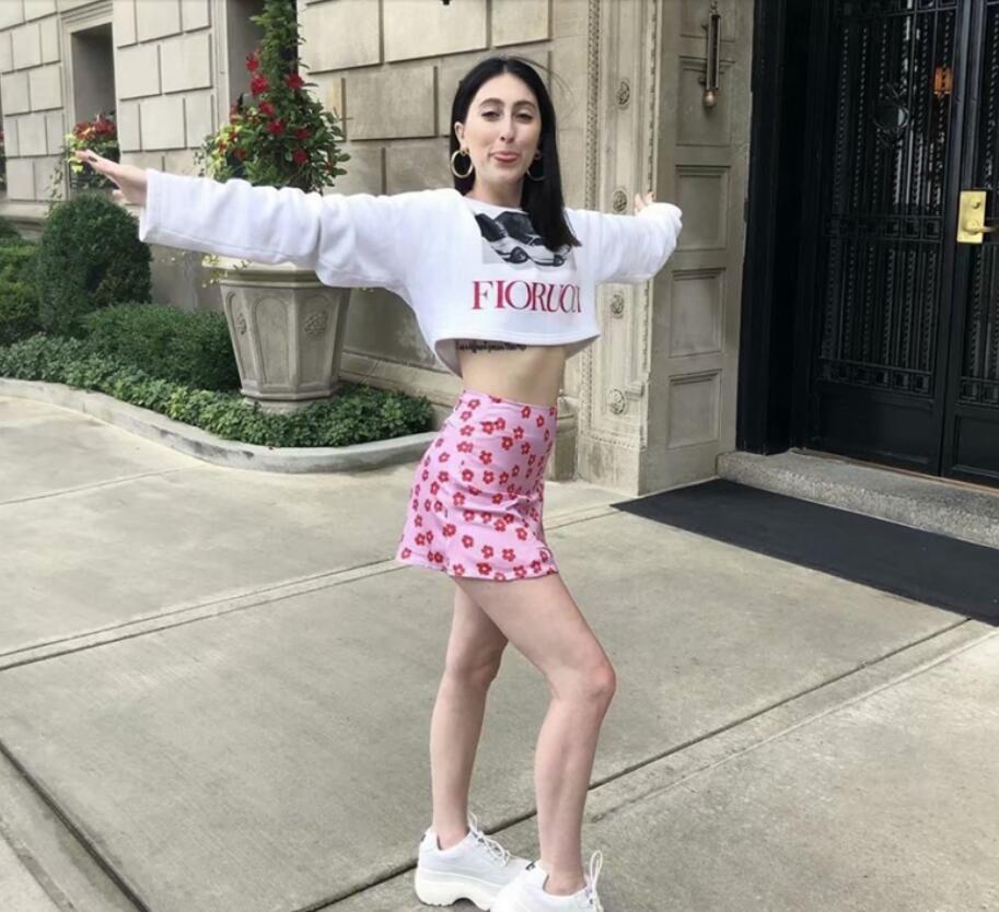 Street Hipsters With The Same Skirt Female