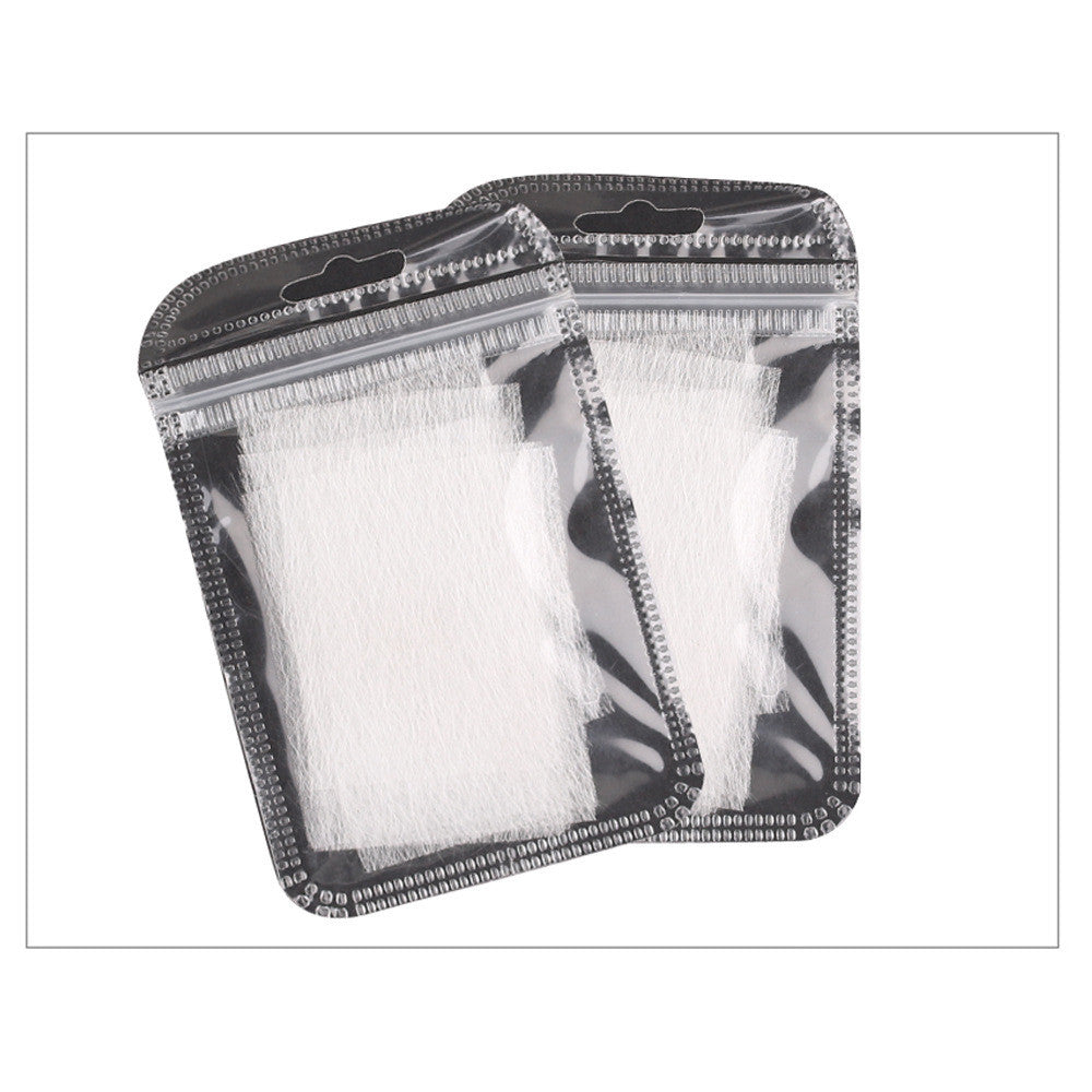 Cross-Border New Style Nail Extension Fiber Sheet False Nail Extension Glue Natural Anti-Cracking Fiber Silk Fiber Silk Paperless Support