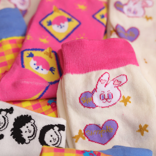 Socks That Can Pilling Japanese Cute Cartoon Socks