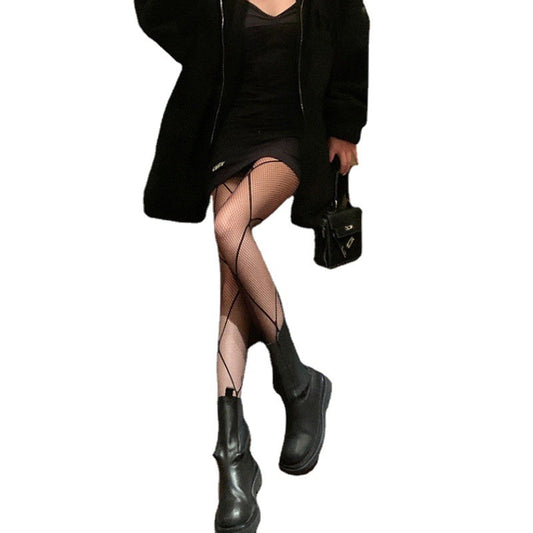 Fishnet Socks Spring And Autumn Models Small Mesh Leggings Women Pantyhose