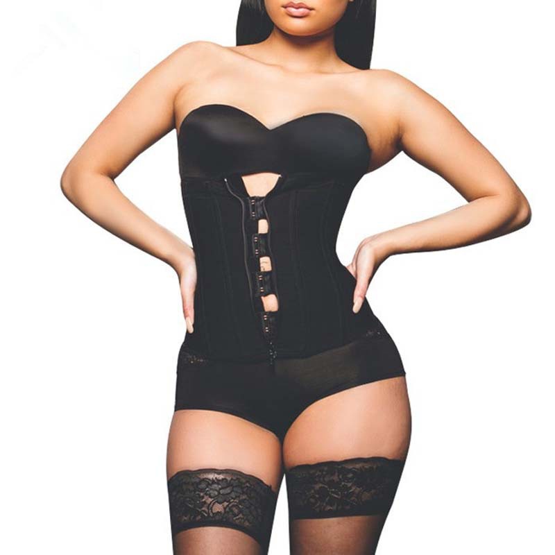 Korset Bodyshaper Lynlås Slankebælte Talje Shapewear Dame