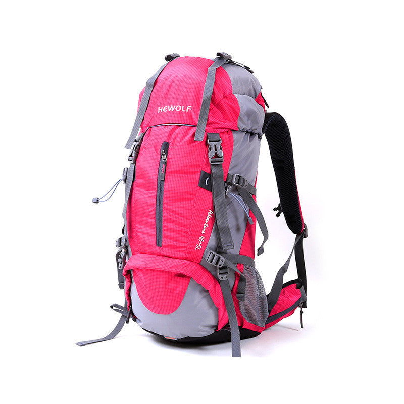50L Backpack Men And Women Outdoor Leisure Mountaineering Bag