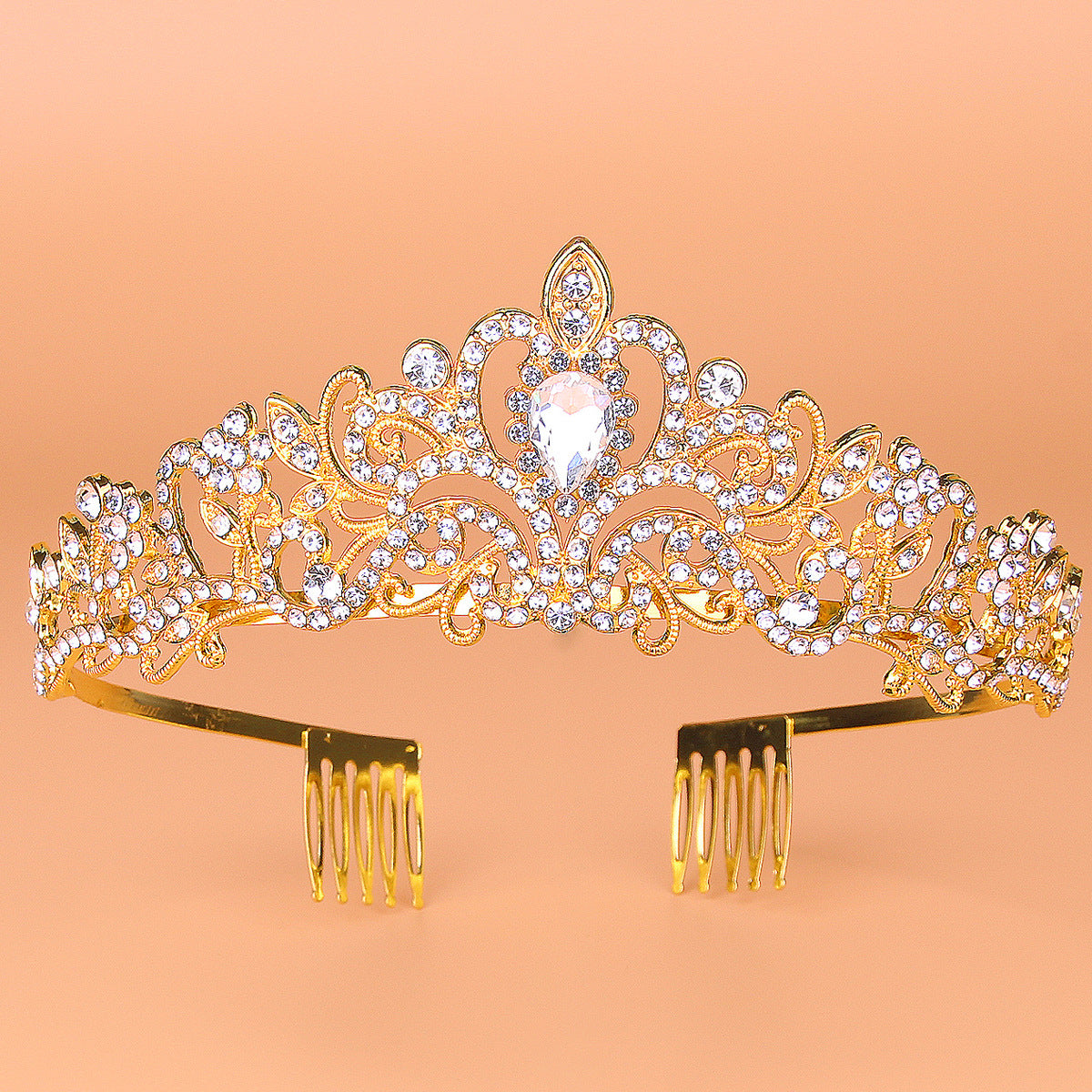 Crown New Rhinestone Headband Hair Accessories Wedding Jewelry Wedding Accessories
