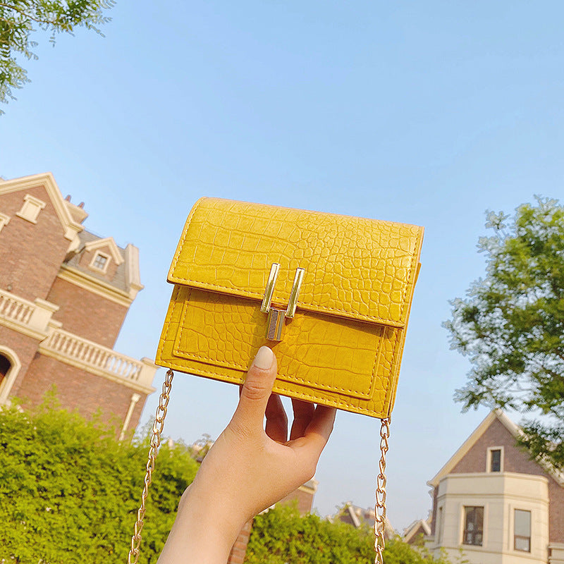New All-Match Messenger Bag Single Shoulder Simple Fashion Small Square Bag