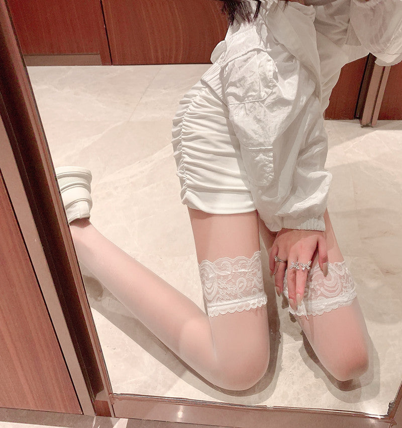 Anti-snagging Over-the-knee Stockings