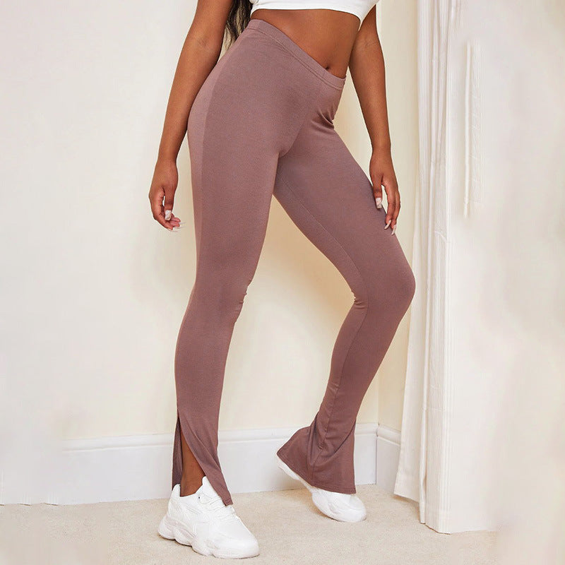 The New Show Thin Tall Waist Trousers Women Running Fitness