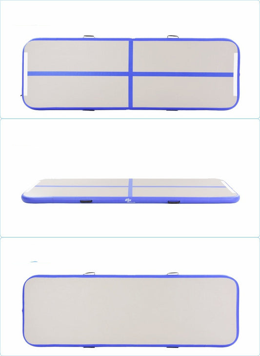 Brushed Air Cushion Training Mat Inflatable Gymnastics Sanda Taekwondo Somersault Air Cushion