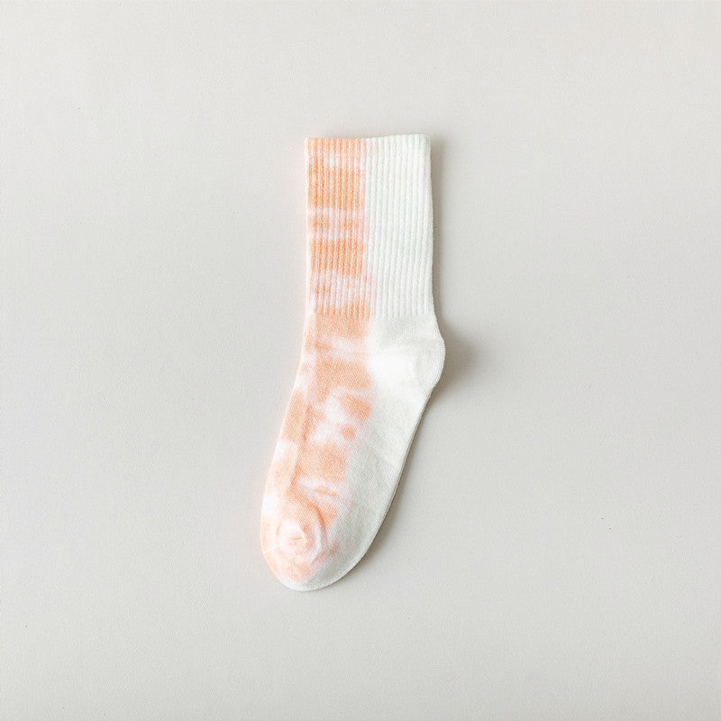 Trendy Socks High-top Color Sports Cotton Socks