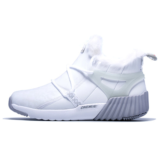 New Couple Mid High And Velvet Shoes Men's And Women's Sports Warm Snow Boots