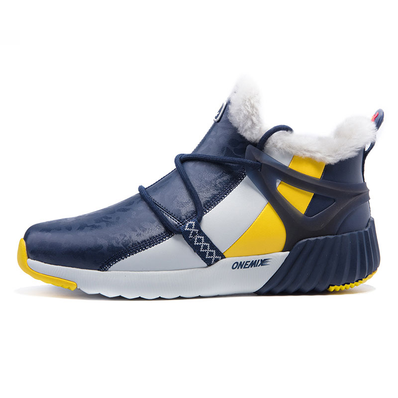 New Couple Mid High And Velvet Shoes Men's And Women's Sports Warm Snow Boots