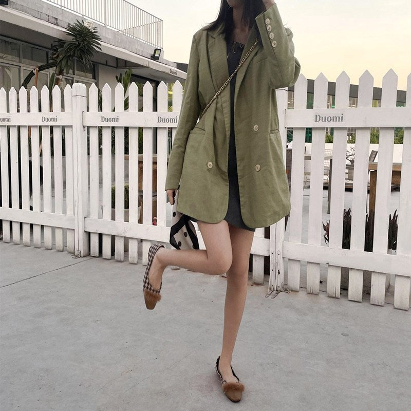 Fashion Plush Stitching Casual Pump Flats